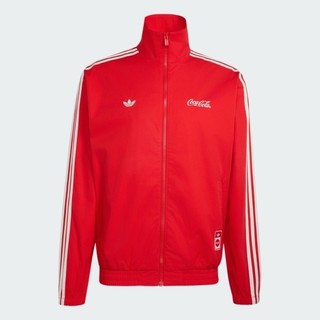 Adidas 愛迪達 Cc Firebird Tt KY2111 男 立領 運動外套 休閒穿搭 紅 亞版 可口可樂