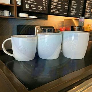 【星巴克】門店專用 馬克杯 白色 經典美人魚店用咖啡杯 包郵 星巴克杯子 超值 店內專用馬克杯 美人魚浮雕logo