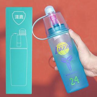 ✨壹灣出貨✨科比水杯24號NBA籃球噴霧戶外運動水壺兒童便攜創意學生噴射水瓶