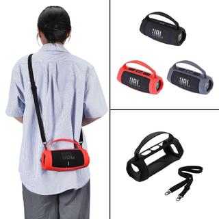 〖拾光〗適用JBL Charge 5 Wi-Fi版Charge 5音響矽膠保護套收納包