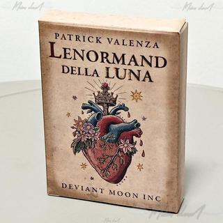 📓桃園發貨📓 deviant moon lenormand 邪月雷諾曼 9*6cm 36張雙面壓紋