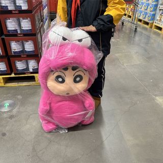 💯精品推送💯蠟筆小新變身鱷魚玩偶可愛毛絨玩具公仔布娃娃抱枕生日禮物男仿製