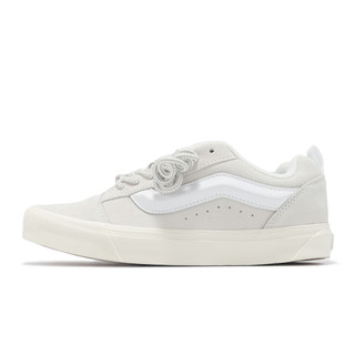 Vans 休閒鞋 Knu Skool 男女鞋 米白 厚底增高 麵包鞋 厚鞋舌 運動鞋 [ACS] VN000CS0W00