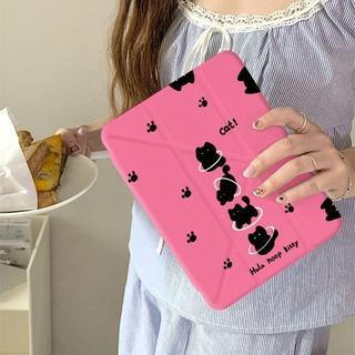 【適用於三星平板保護套】呼啦小貓三星A11Plus保護套A11/A9/A8平板防摔S10se/s9Plus/s7/s8