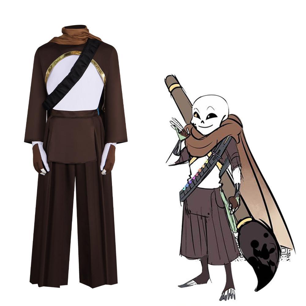 超商免運 加急出貨💖傳說之下UNDERTALE二次元動漫衣服Inktale errortale cosplay 服裝角色