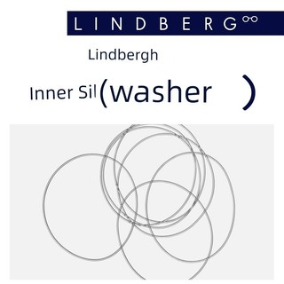 太陽眼鏡掛繩 眼鏡掛繩 林德伯格內絲墊圈LINDBERG配件透明墊絲彈性