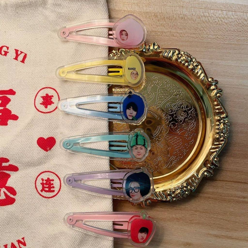 ENHYPEN 朴成訓 李羲承 ENHYPEN周邊 ENHYPEN應援新款ENHYPEN水果明星周邊發卡diy卡通bb亞