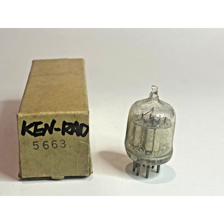 1支 KEN-RAD 5663 真空管 新品