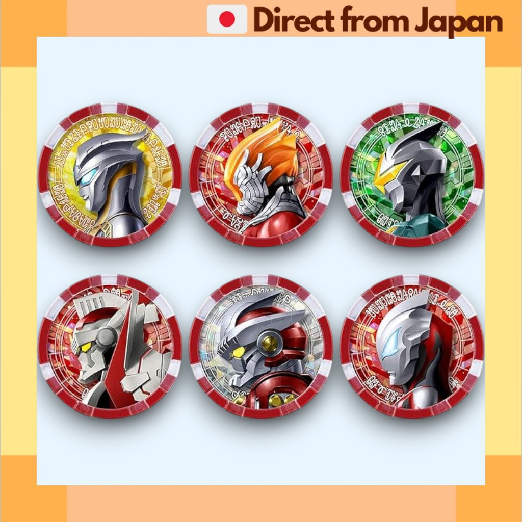 BANDAI 超人力霸王Z DX超人徽章 傳奇套組 EX01 6入