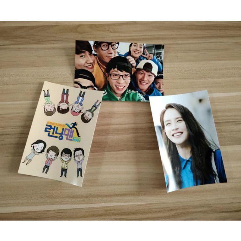 臺灣發出🔥偶像周邊  Running Man20張相片明信片 劉在石李光洙金鐘國宋智孝明信片