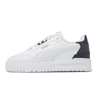 Puma 休閒鞋 Shuffle Downtown 男鞋 女鞋 白 藍 皮革 復古 經典 [ACS] 40259605