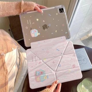 【適用於三星平板保護套】粉色小屋三星A11Plus保護套A11/A9/A8平板防摔S10se/s9Plus/s7/s8
