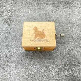 免運🚀木製手搖音樂盒 迷你音樂盒 鳥之詩八音盒 天空之城音樂盒 男女學生生日禮物 創意音樂盒 木製八音盒 禮物音樂盒