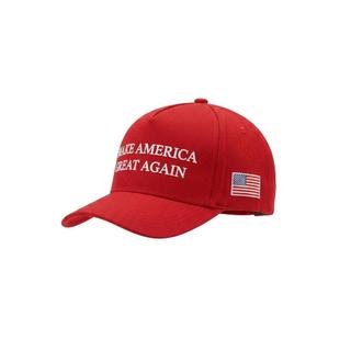 🔥免運熱賣🔥Maga新款棒球帽時尚男女帽子戶外字母刺繡防曬休閒 川普帽 紅網帽 特朗普帽IXJP