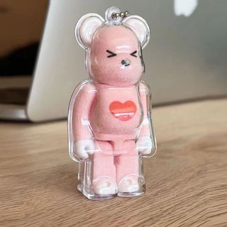 💓BEARBRICK高畫質透明保護殼 100%積木熊鑰匙扣掛件暴力熊潮玩擺件