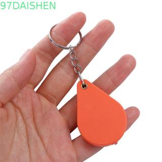DAISHEN 折疊放大鏡便攜式手持鏡頭玻璃放大鏡鑰匙圈顯微鏡