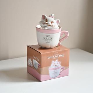 裡物【Gift】💕熱賣日單原裝禮盒Disney Marie迪士尼“限量款”瑪麗貓陶瓷馬克杯帶蓋