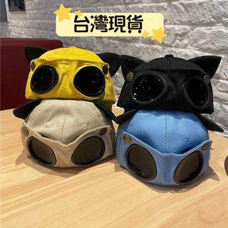 🌈隔日達台灣倉出貨8H🌈成人夏防曬帽子 卡通帽 飛行員帽子 貓耳朵帽 棒球帽 飛行員帽子 潮牌帽子 飛行員帽