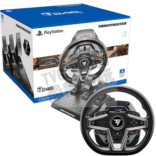 (宅配免運費)THRUSTMASTER T248P 賽車方向盤 煞車油門踏板 PS5 PS4 PS3 PC 台灣公司貨