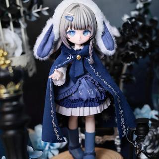 【曬月亮】盲盒手辦BJD娃娃手辦 吊卡潮玩手辦 末日序章吊卡時絮小兔異色迷失者12分bjd盲盒可動人擺件禮物周邊手