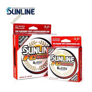 🔥嚴選好貨🔥25款SUNLINE桑瀨新款FC SNIPER等離子處理圖層路亞碳線漁線