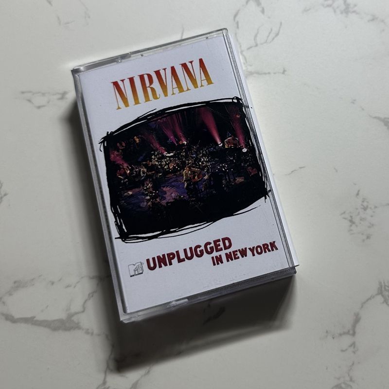 卡帶 搖滾涅槃涅盤樂隊Nirvana Unplugged紐約不插電全新未拆