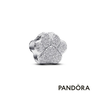 【Pandora】腳印霧銀迷你串飾 母親節禮物 520禮物 官方直營