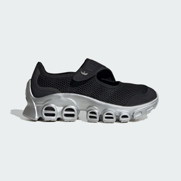 Adidas 愛迪達 Adifom Megajane W JP8117 女鞋 運動休閒 瑪莉珍 厚底涼鞋 黑銀