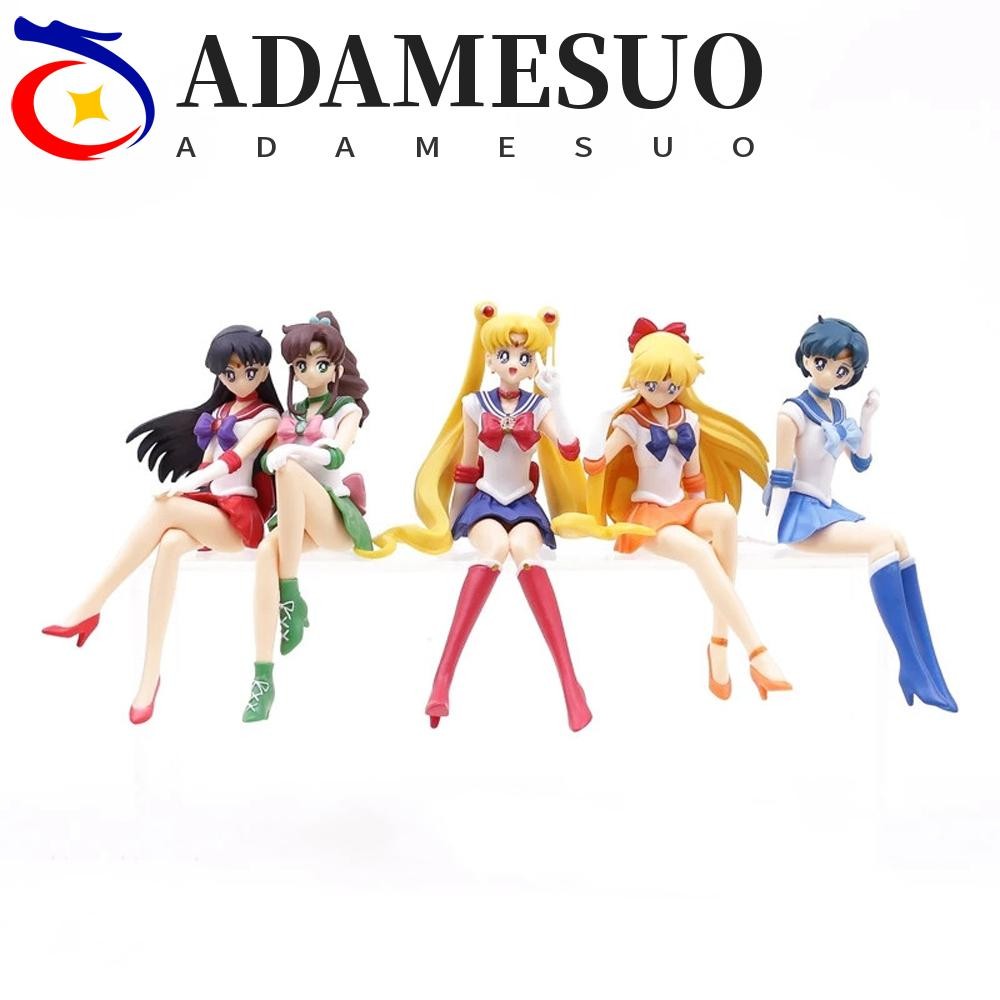 ADAMESUO 可動人偶 20 週年水手木星水手 PVC 雕像水手火星