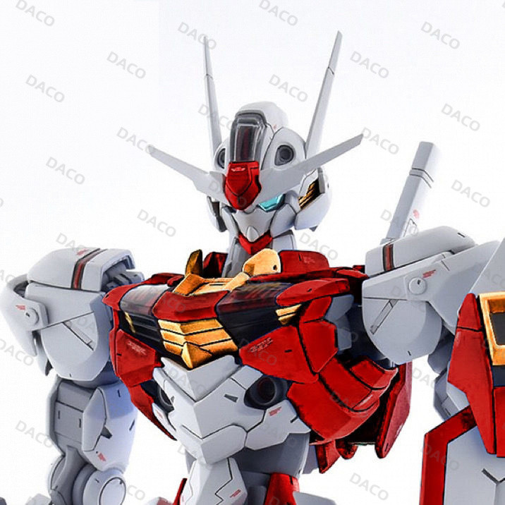 星動hg風靈闆噴 嗜血版 中國紅風靈HG水星的魔女主角機拚裝模型