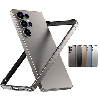 輕薄鋁合金矽膠邊框手機保護套 Samsung Galaxy S25 S24 Ultra 手機殼