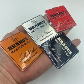 適用於巴博斯B車標改裝銘牌 BRABUS車貼車身車尾隨意裝飾鋁貼可開發票✔GT汽配🚗臺中出貨🚗