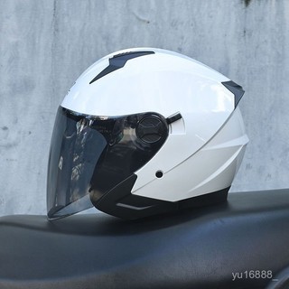 Orz雙鏡片安全帽 機車安全帽 3/4安全帽 4/3安全帽 複古安全帽 雙鏡片頭盔 夏季安全帽 防曬安全帽 頭盔