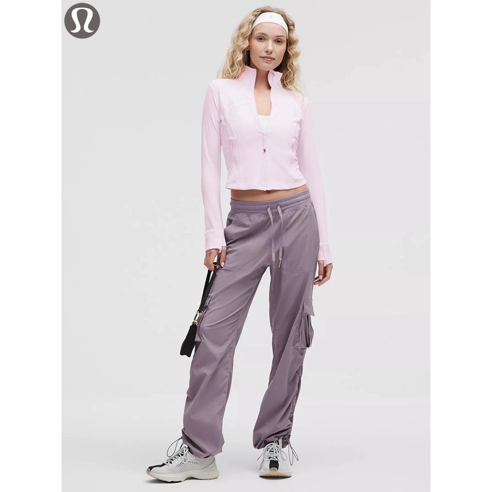短!!! 定義粉色定義女式夾克 *Nulu TM 吸濕排汗 Lululemon LW4CFOS