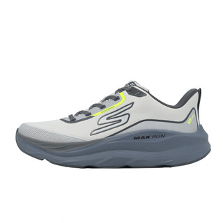 Skechers 慢跑鞋 Max Run Slip-Ins 男鞋 灰藍 厚底 全防水夜視反光功能 221003GRY