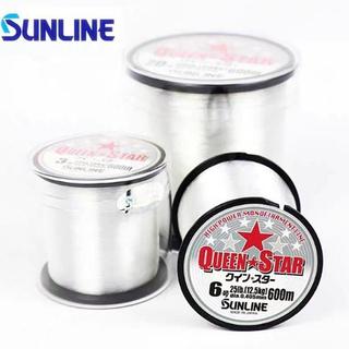 SUNLINE桑瀨日本進口600米尼龍線沉底海釣海竿臺釣膠線釣魚線主線釣具釣魚線 道系母線 釣蝦釣魚母線子線