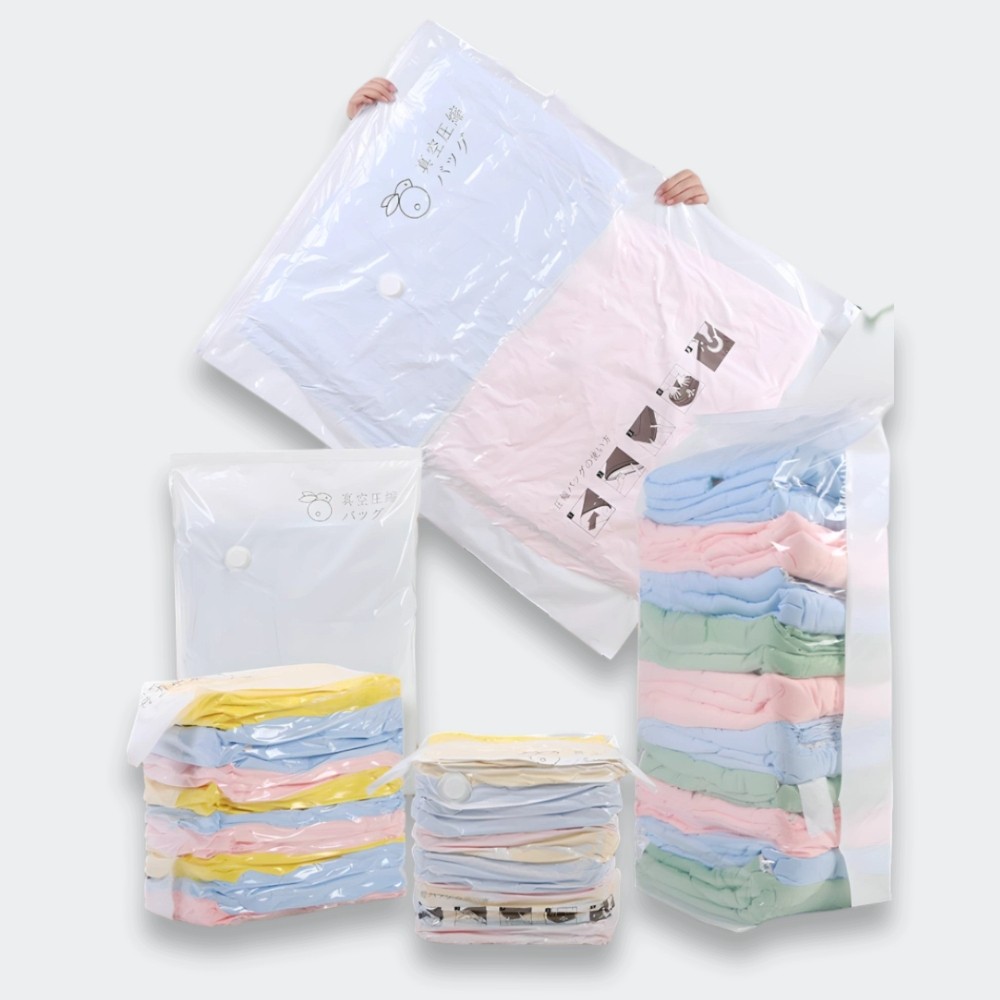 【在台🇹🇼現貨】壓縮收納袋 棉被收納袋 真空壓縮袋 7種尺寸 真空袋 壓縮袋 12絲厚 快速排氣 真空收納袋 旅行壓縮袋