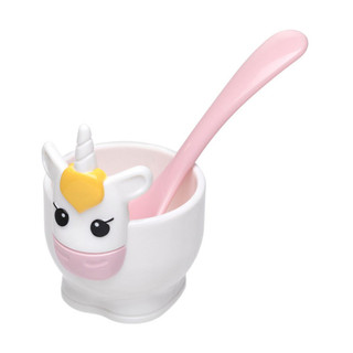 加拿大《joie》Unicorn附匙造型蛋杯(獨角獸) 雞蛋杯 蛋託 早午餐 餐具
