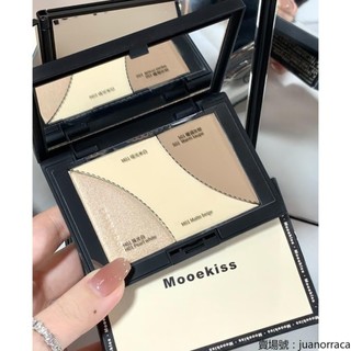 【臺北出貨】Mooekiss修容盤木柯詩修容高光一體盤 磁吸式可替換 立體鼻樑 打亮 遮淚溝鼻影陰影側影啞光珠光