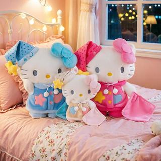 新款helloKitty晚安睡衣KT貓毛絨玩具玩偶凱蒂貓公仔超大抓機兌換阿狸精選