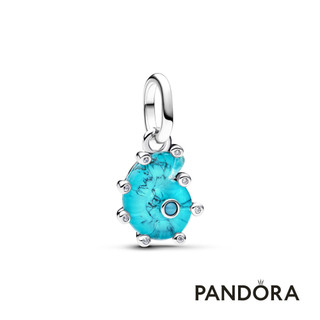 【Pandora】Murano 琉璃藍海螺吊飾 母親節禮物 520禮物 官方直營