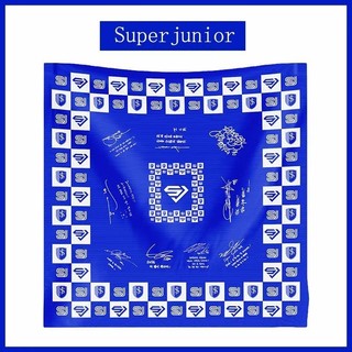 ⭐韓國正版代購⭐【Super Junior】巡迴演唱會應援圍巾包包裝飾手腕絲巾抹胸頭巾【10天內發貨】