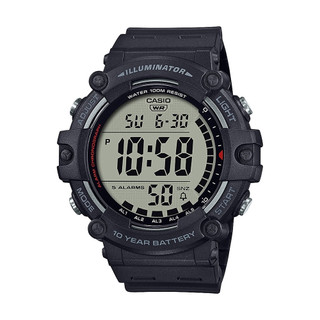 CASIO卡西歐 數位/指針 十年電力 大錶徑 數位顯示系列 AE-1500WH-1A 51.2mm
