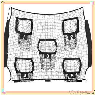 現+免運|台灣出貨-棒球練習網棒球壘球練習網檔網baseball net 可定製純網子【NOVA Sports】