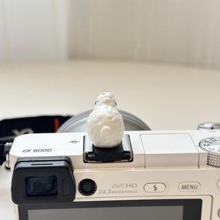 清澄生活館🛒小綿羊熱靴蓋相機裝飾適用於富士索尼佳能尼康奧林巴斯裝飾禮物