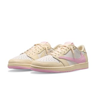 Travis Scott x Nike AJ1 OG SP 淺粉倒勾 男女鞋 聯名爆款 IQ7604-100【SPLY】