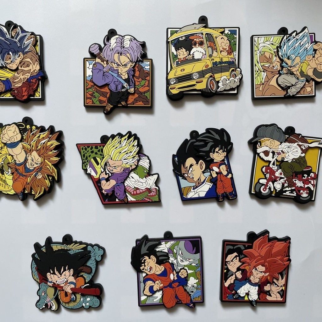 七龍珠 鑰匙扣 鑰匙圈 吊飾 擺件 學生 動漫周邊 玩具 七龍珠 DRAGONBALL 萬代 橡膠吊飾鑰匙扣 日單散貨二