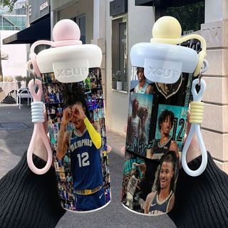 【DU朵拉】NBA莫蘭特周邊不鏽鋼吸管保溫杯大容量316內膽咖啡杯學生杯子兒童 保溫水壺 保溫水瓶 交換禮物
