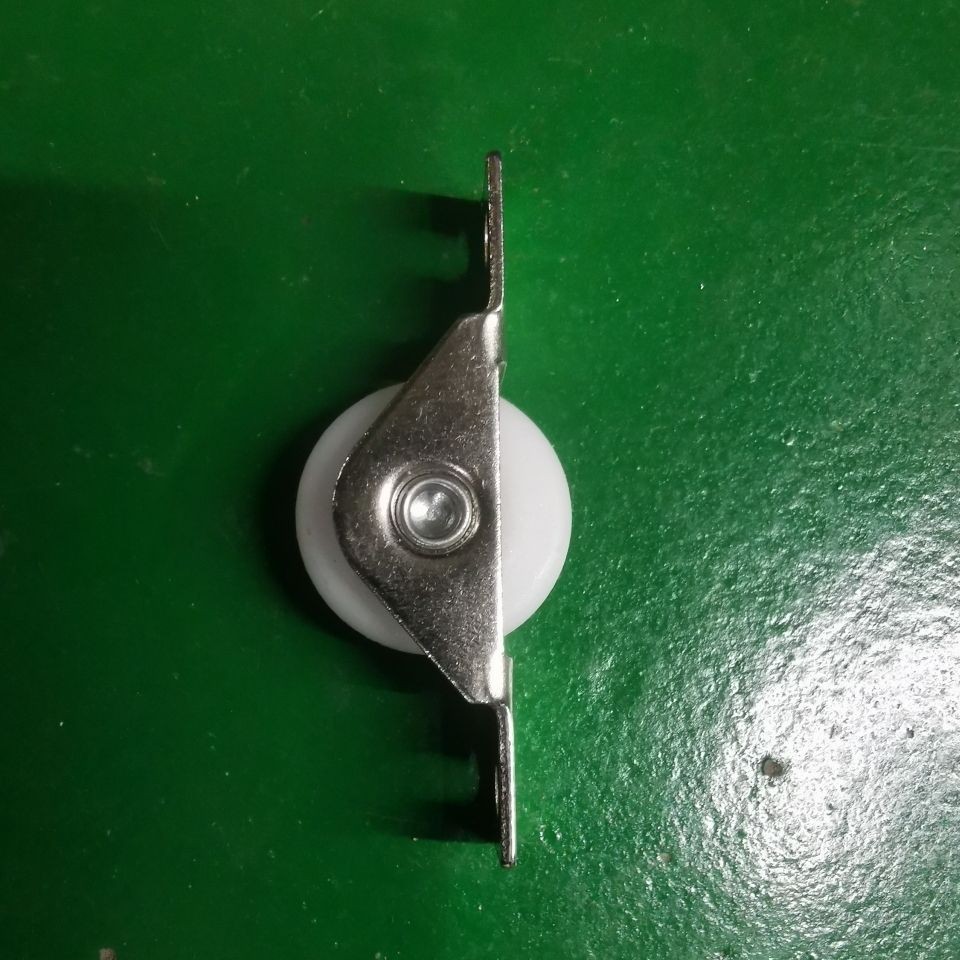 【臺灣優選】商用不鏽鋼保潔櫃滑輪碗櫃門輪子打荷臺移門滑輪工作臺底輪滑動門 爆款推薦