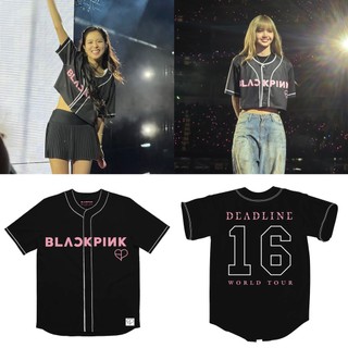 台灣熱賣🌸BLACKPINK2025粉墨演唱會周邊應援棒球服開衫Lisa jisoo 同款衣服明信片 專輯 周邊
